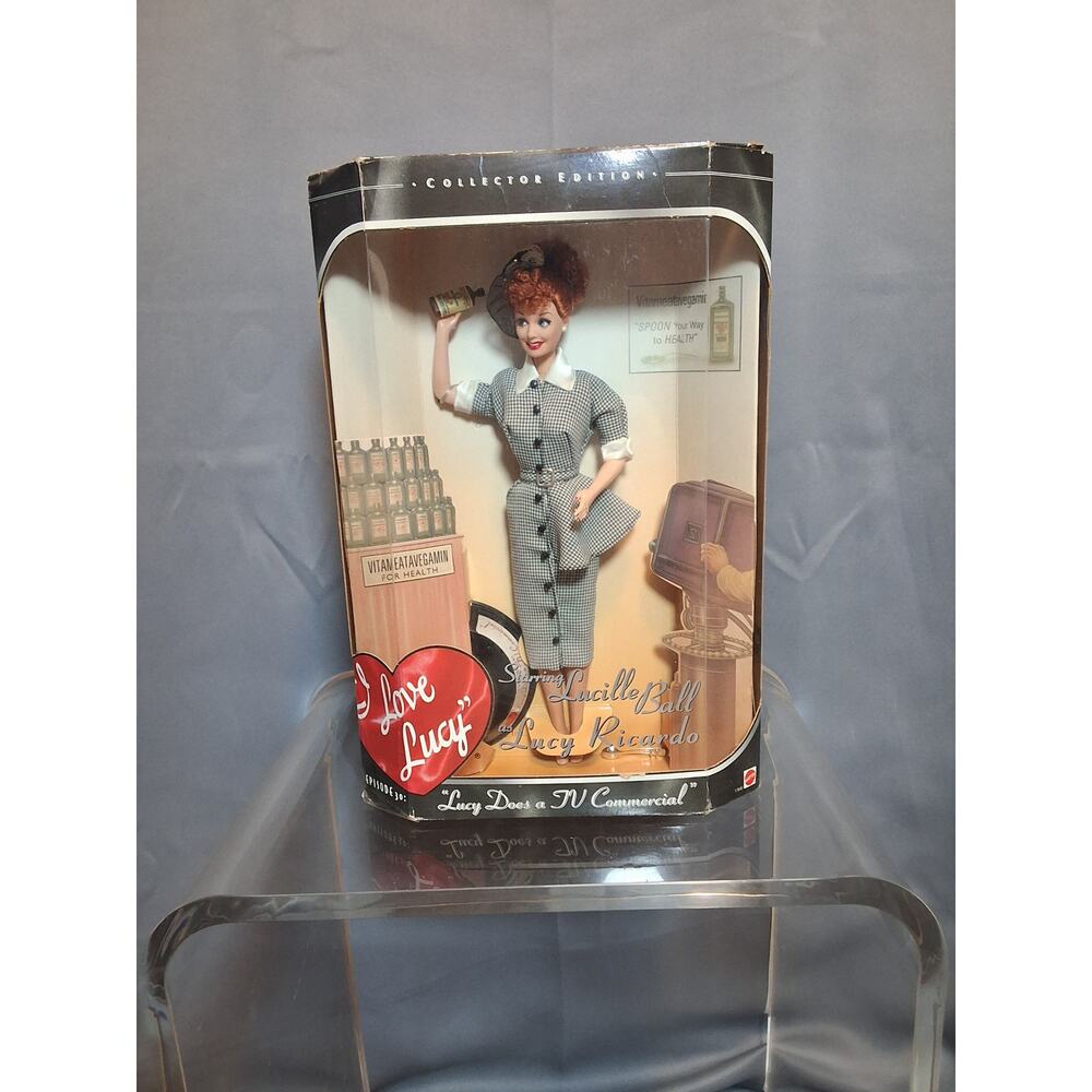 I Love Lucy Mattel Collectable Figure Episode 30 "Lucy Does A TV Commercial"